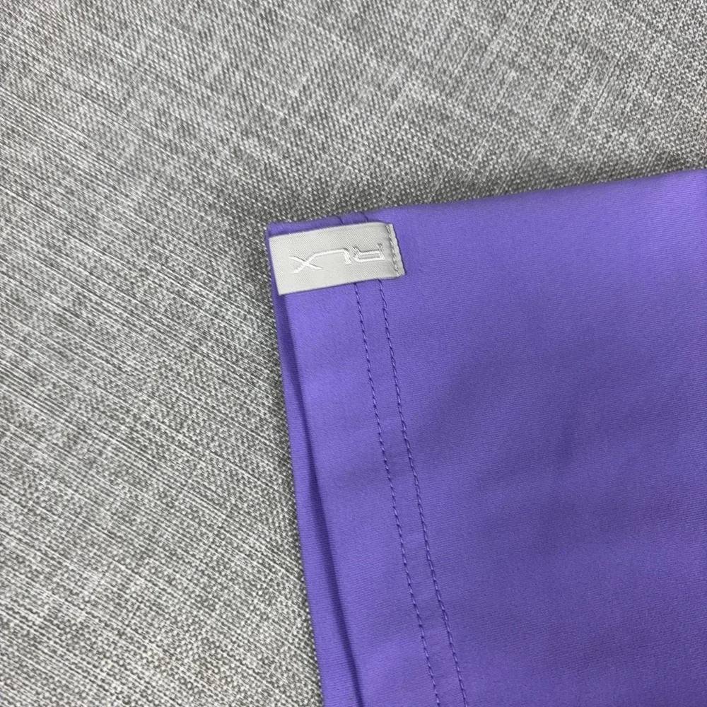 RLX Ralph Lauren Polo Shirt Mens 2XL Purple TwinEagles Golf Short Sleeve